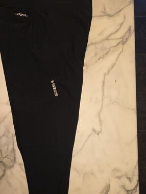 Virus Triwire,Men's Black Performance joggerswith Reflective Logo